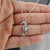 Seahorse Charm Necklace - 925 Sterling Silver