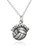 Volleyball Pendant Necklace - 925 Sterling Silver