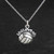 Volleyball Pendant Necklace - 925 Sterling Silver