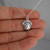 Volleyball Pendant Necklace - 925 Sterling Silver