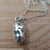 Potato Charm Necklace - 925 Sterling Silver