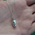 Potato Charm Necklace - 925 Sterling Silver