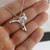 Taekwondo Fighter Necklace - 925 Sterling Silver