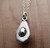 AVOCADO - Sterling Silver Charm  Necklace