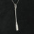 Long Rowing Oar Necklace - 925 Sterling Silver