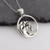Ocean Waves Necklace in 925 Sterling Silver