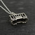 3D Cable Car Necklace - 925 Sterling Silver