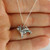 Yorkshire Terrier 3D Dog Necklace - 925 Sterling Silver