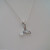 Whale Tail Necklace - 925 Sterling Silver, Small