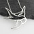 Sparrow Outline Pendant - 925 Sterling Silver