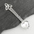 Sterling Silver Trinity Knot Triquetra Salt or Mustard Spoon