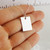 Blank Engravable Rectangle Pendant - 925 Sterling Silver