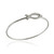 Sterling Silver Christian Fish Ichthus Bangle Bracelet