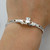 Irish Claddagh Celtic Knot Bangle Bracelet - 925 Sterling Silver Irish Claddagh Celtic Knot Bangle Bracelet - 925 Sterling Silver