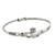 Irish Claddagh Celtic Knot Bangle Bracelet - 925 Sterling Silver Irish Claddagh Celtic Knot Bangle Bracelet - 925 Sterling Silver