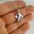 I Heart Ice Skating Charm Necklace - 925 Sterling Silver