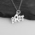 BRAT Charm Necklace - 925 Sterling Silver
