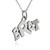 BRAT Charm Necklace - 925 Sterling Silver