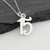 Number 15 Charm Necklace - 925 Sterling Silver - Fifteen