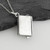 3D Book Charm Necklace - 925 Sterling Silver