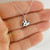 Sterling Silver Small Ladybug Charm Necklace