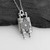 Torah Scrolls Charm Necklace - 925 Sterling Silver - Hebrew Shabbat Jewish