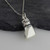 Boxing Glove Necklace - Sterling Silver