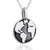 Earth Globe Necklace - 925 Sterling Silver
