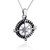 Compass Pendant Necklace - Sterling Silver