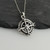 Compass Pendant Necklace - Sterling Silver