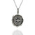 Wax Seal Compass Necklace - Sterling Silver