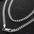 3.1mm Curb Chain Necklace - 925 Sterling Silver - 16", 18", 20", 22", 24", 30"