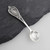 Celtic Salt or Mustard Spoon w/ Round Bowl - Sterling Silver