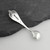 Celtic Salt or Mustard Spoon w/ Round Bowl - Sterling Silver