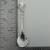 Fleur de lis Handle Salt or Mustard Spoon with Scalloped Bowl - Sterling Silver Fleur de lis Handle Salt or Mustard Spoon with Scalloped Bowl - Sterling Silver