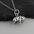 3D Bear Charm Necklace - Sterling Silver 3D Bear Charm Necklace - Sterling Silver