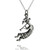 Kokopelli Pendant Necklace - Sterling Silver
