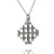 Jerusalem Cross Necklace - Sterling Silver