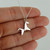 Origami Horse Charm Necklace - Sterling Silver
