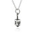 Tiny Dreidel Charm Necklace - Sterling Silver