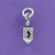 Tiny Dreidel Charm Necklace - Sterling Silver