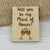 Will You Be My Maid of Honor Magnet 2" x 1.5", Basswood