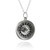 ROULETTE WHEEL - Sterling Silver Charm Necklace