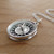 ROULETTE WHEEL - Sterling Silver Charm Necklace