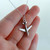 3D Jet Airplane Charm Necklace - Sterling Silver