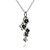 Sterling Silver Cherry Blossoms Charm Necklace