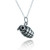 Grenade Charm Necklace - Sterling Silver Grenade Charm Necklace - Sterling Silver