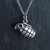 Grenade Charm Necklace - Sterling Silver Grenade Charm Necklace - Sterling Silver
