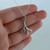 Small Deer Antler Charm Necklace, Sterling Silver Small Deer Antler Charm Necklace, Sterling Silver