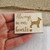 Always in Our Hearts Chihuahua, 2" x 1.5", Basswood